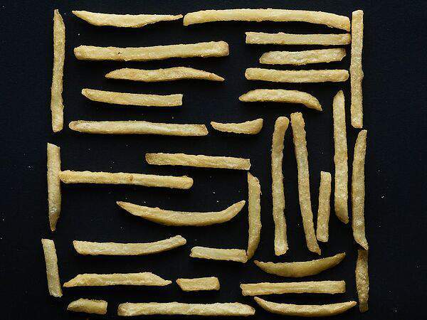 Да! Ёж! Пицца! - Картошка фри