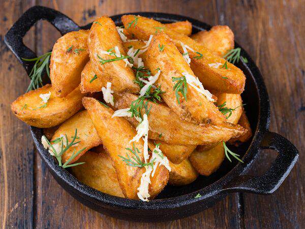 Краснодарский парень - Картофель по-деревенски чесночный