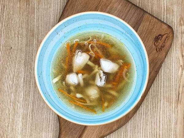 Голый Повар - Суп Куриный с лапшой