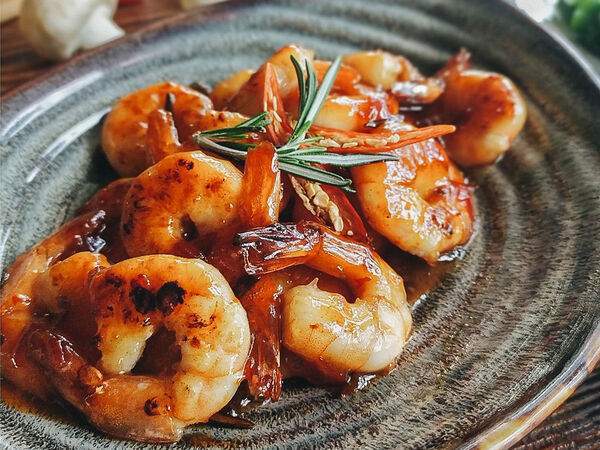 Steklo Grill & Bar - Креветки тигровые от Шефа