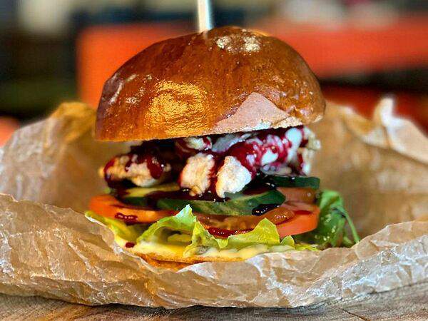 Гастрономический паб "Понеслось" - Бургер Ой рыбка