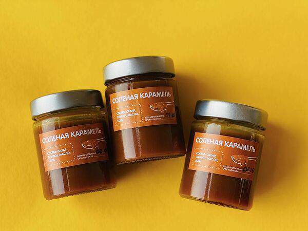 Яйцо - Соленая карамель