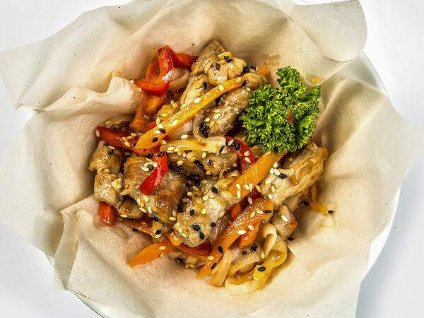 Яем - Вок Свинина в кисло-сладком соусе