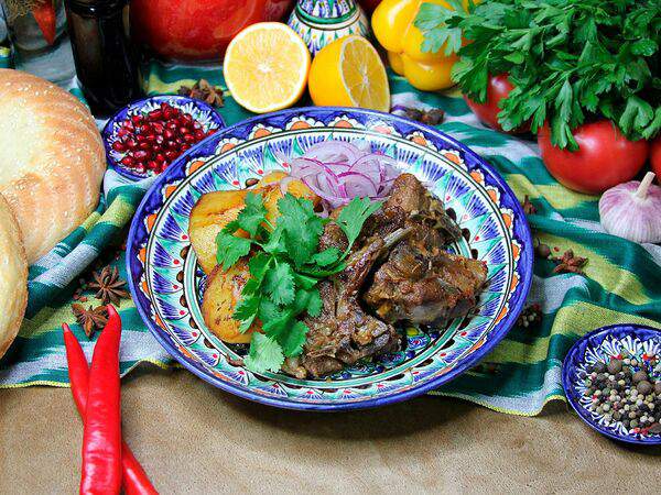 Чайхана Ташкент - Казан-кебаб из говядины