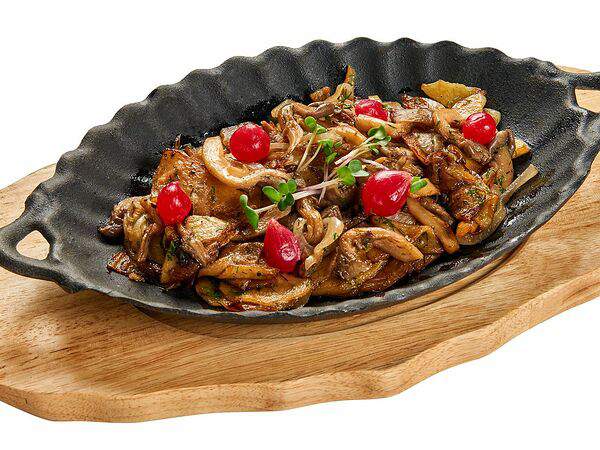 Лябихауз - Жареный картофель с луком и грибами