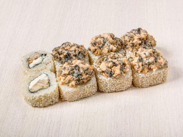 Сушифарфор - Ролл Спайси угорь люкс