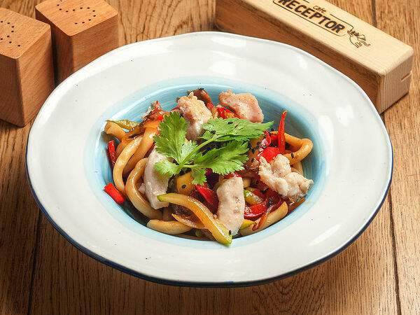Рецептор - Удон с курицей