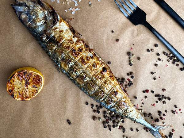 Пицца Mafia - Скумбрия на мангале