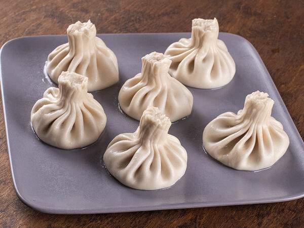 Тифлисъ - Хинкали с картофелем и грибами