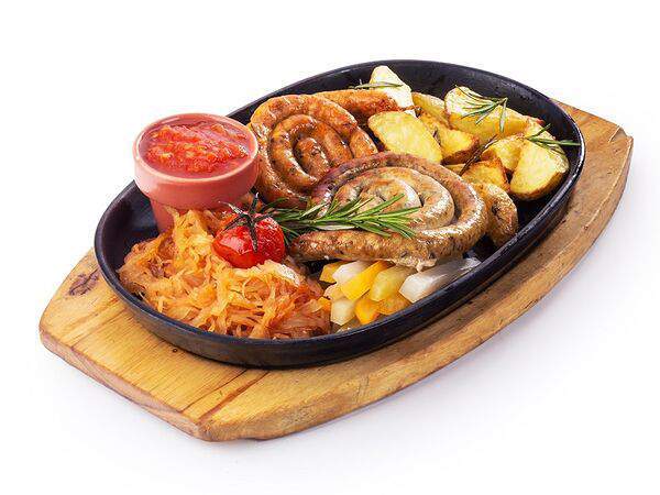 Брикас литовская кухня - Колбаски-улитки