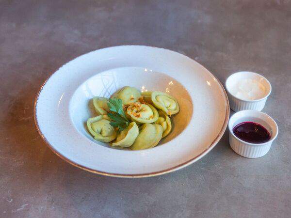 Fix Еда - Домашние зеленые пельмени с рыбой