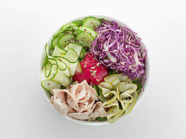 Dopamine Salads & Bowls - С4 индейка с заправкой Дижонский мед