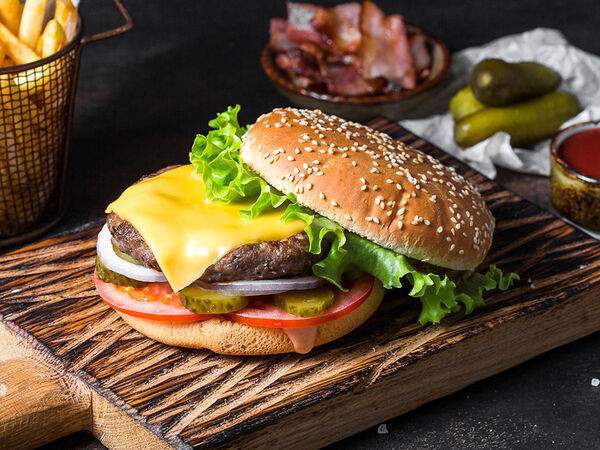 Шаурма на Средном - Бургер классический с сыром