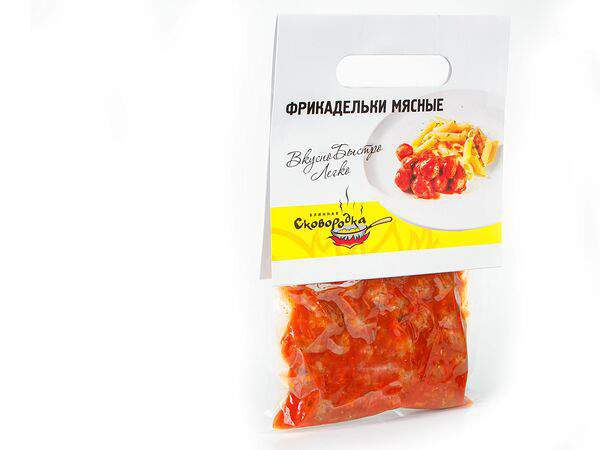 Блинная Сковородка - Замороженные фрикадельки мясные в томатном соусе