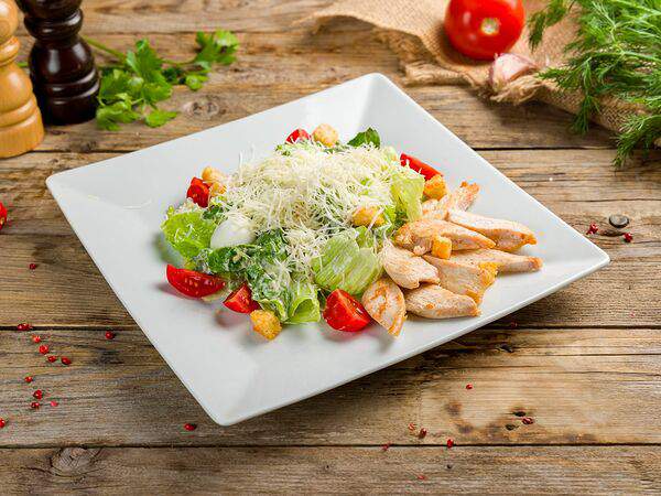 Кафе Лада - Цезарь с курицей