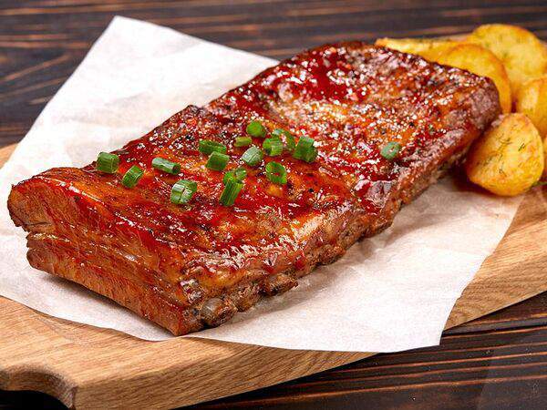 Васильки - Свиные рёбра