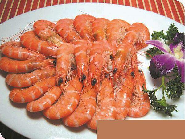 Лунзян - Креветки отварные