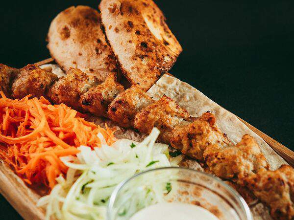 Джан шашлык - Люля-Кебаб из курицы с сыром