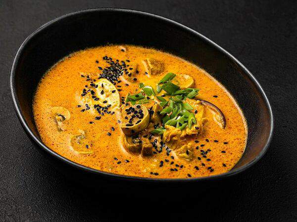 Моrе - Суп карри с курицей