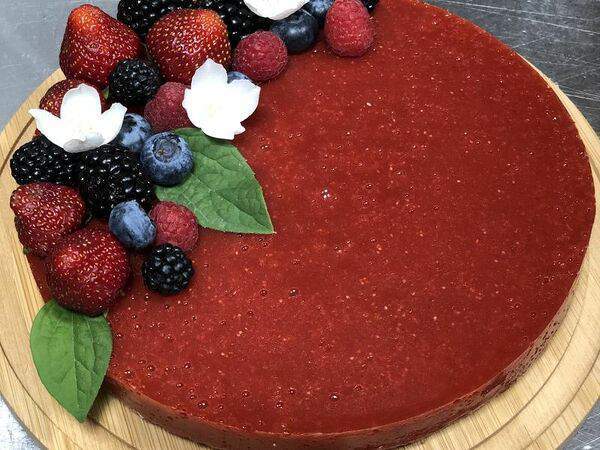 Кофейня Зеленая Улица - Raw Клубника