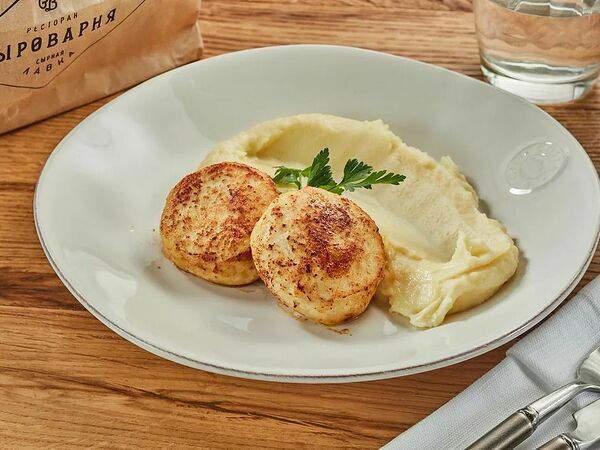 Сыроварня - Котлеты из индейки с картофельным пюре