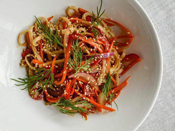 Traveler's coffee - Лапша Вок с овощами