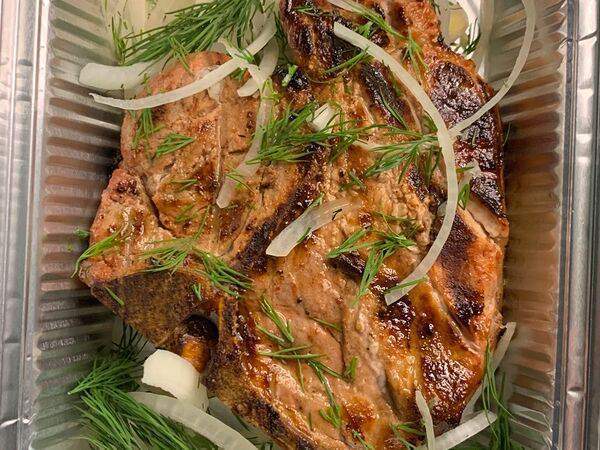 Сайгатина - Томагавк свинина