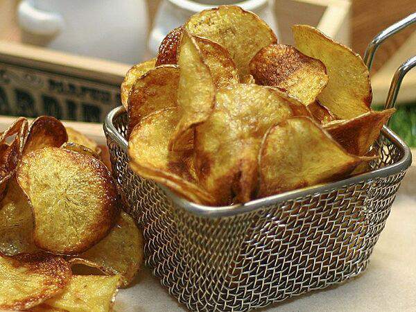 Grill grot - Чипсы картофельные самодельные