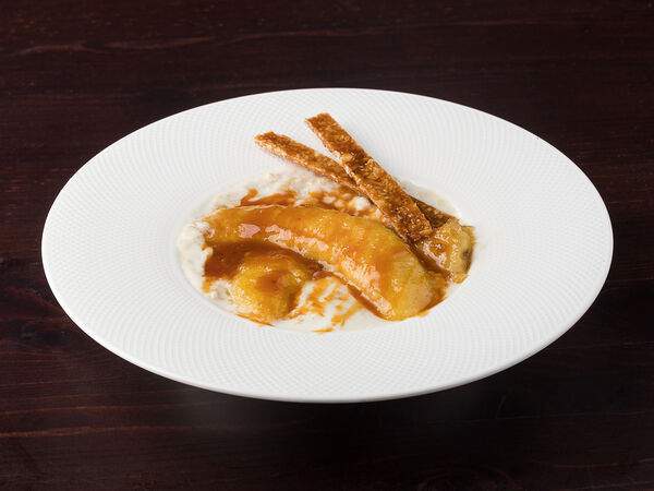 Территория - Овсяная каша с томленым бананом