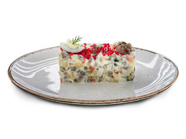 Дядя Пицца - Оливье под соусом провансаль