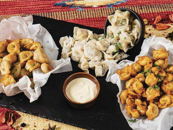 Чайхана Баклажан - Чучвара по-дунгански отварная