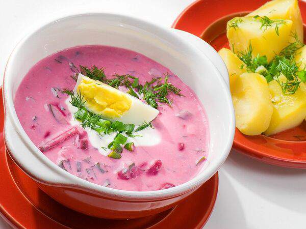 Брикас литовская кухня - Литовский холодный борщ