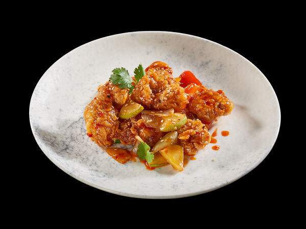 Осака - Тори Кара-Аге-Курица в хрустящей корочке в остро-сладком соусе