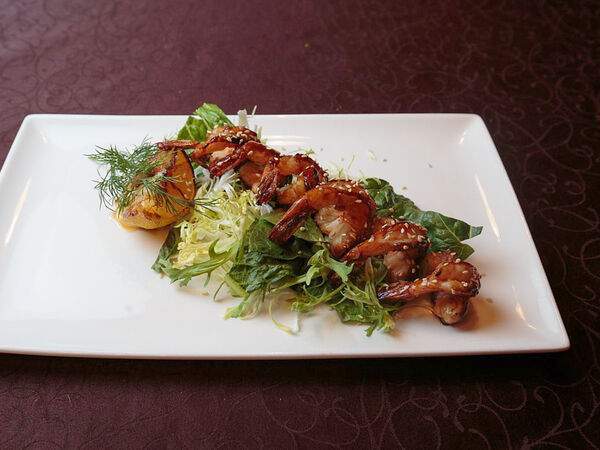 Аура - Креветки тигровые на гриле