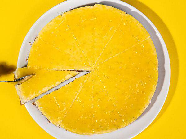 Десерт Коллекция - 1,2кг Чизкейк Фитнес с ананасом и семенами чиа