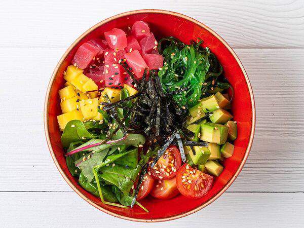 Долина суши - Поке с тунцом и медовым соусом