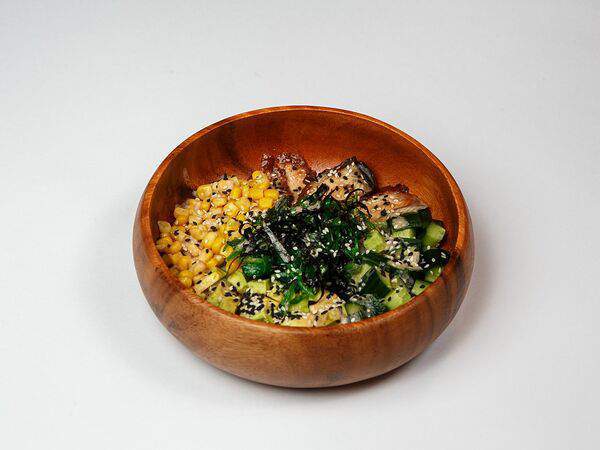 Саюри - Поке с угрем