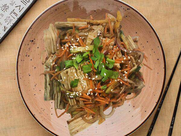 Ариран - Спаржа жареная