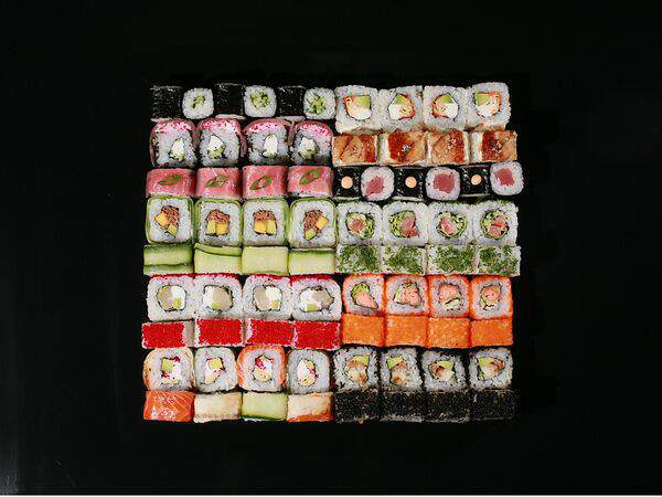 Суши & Пицца Красти & Крабс - Сет Люкс