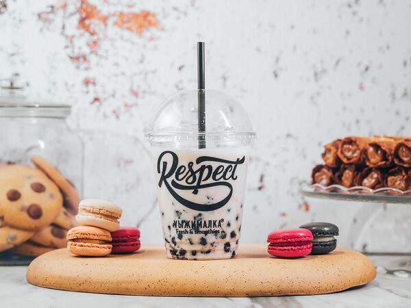 Выжималка - БаблТи Кокос-Клубника с тапиокой