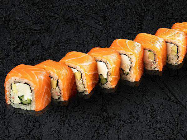 СУШИБОКС Премиум - Филадельфия с камчатским крабом