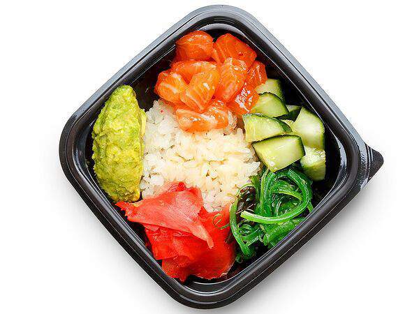 ПиццаФабрика - Поке с семгой