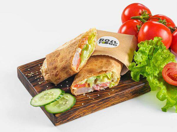 ROLL TO GO - Донер с креветками и томатами