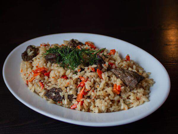 Хачапури и хинкали - Плов узбекский