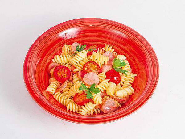 Луиджи - Фузилли с итальянскими сосисками