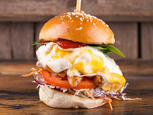 Краснодарский парень - Бургер Кубанская курочка