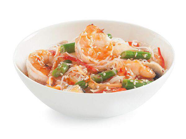 FoodRain - Фунчоза с креветками