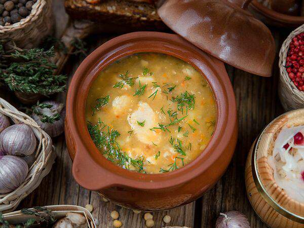 Корчма Хуторок - Томленый гороховый