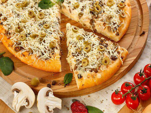 Пышка Малышка - С курицей и грибами