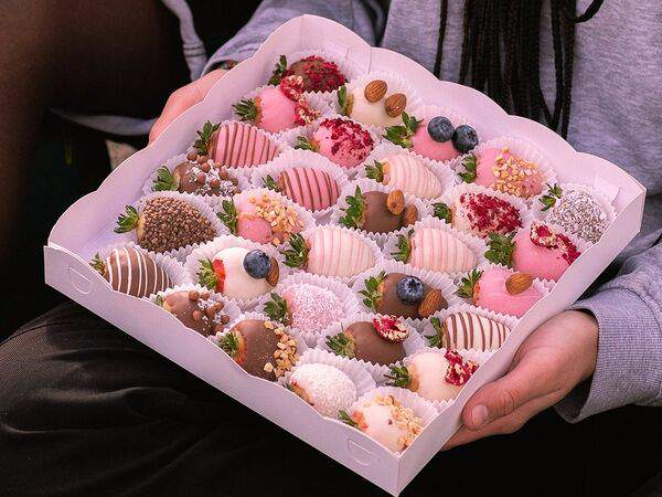 Labberry клубника в шоколаде - Набор 30 клубник (Америка)